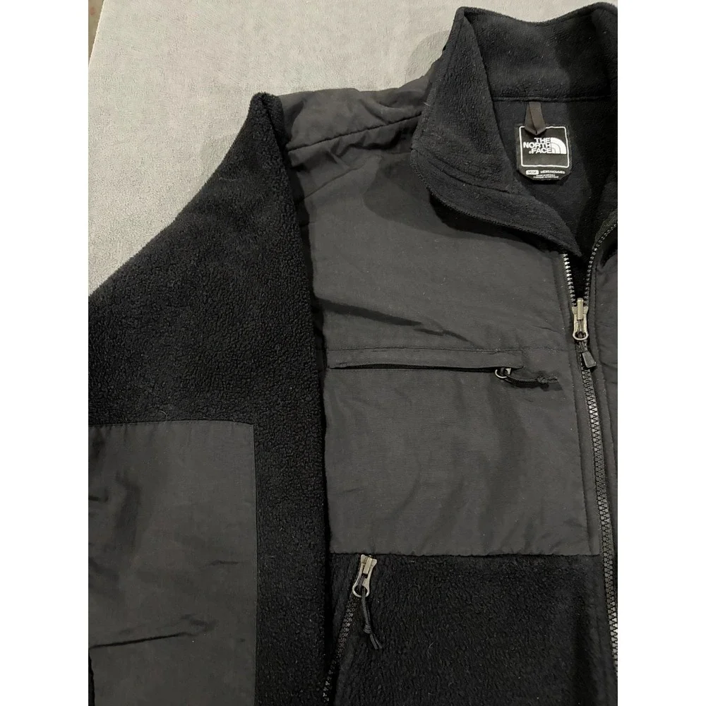 The North Face Retro Denali Jacket Mens Medium Black Fleece Polartec‎ Full Zip